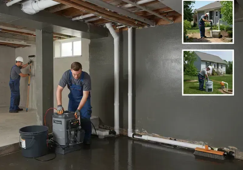 Basement Waterproofing and Flood Prevention process in Gloucester City, NJ